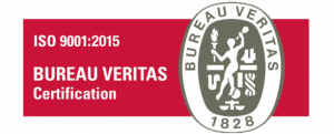 certification ISO 9001:2015 BUREAU VERITAS