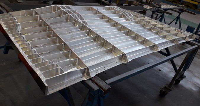 CFAO panneaux plancher aluminium